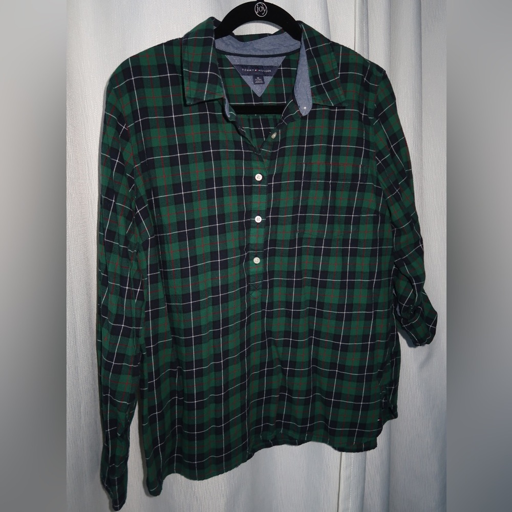 Green Flannel - Tommy Hilfiger